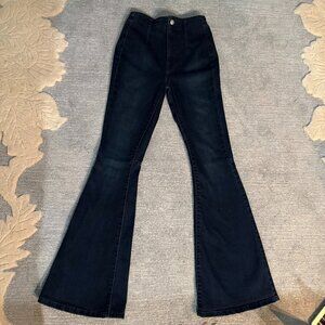 We The Free Watch Your Back Flare Jeans (Size 25, Gently Worn)